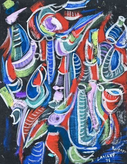 André LANSKOY (1902 - 1976)
Study for mosaics,...