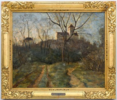 Paul Désiré TROUILLEBERT (1829-1900)
Autumn
Oil...