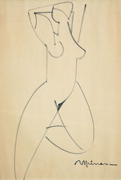 Raymond ESPINASSE (1897-1985)
Female nude
Ink...