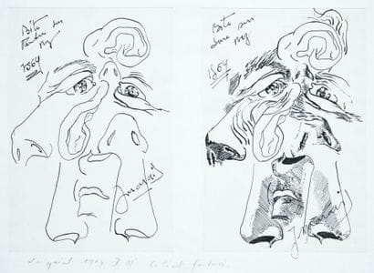 Jean MARAIS (1913-1998)
Bite tendue sur nez...