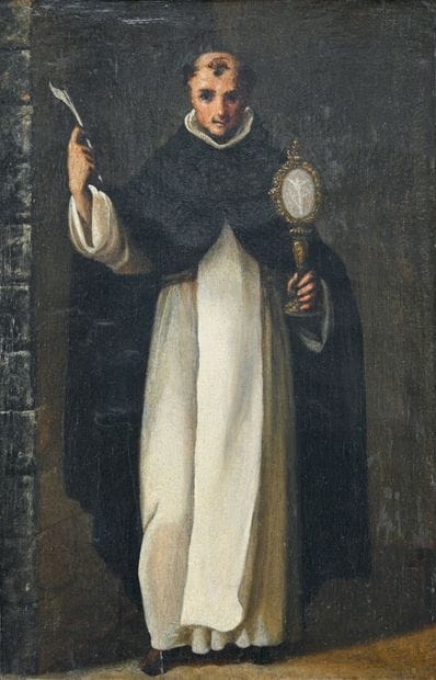 18th century FRENCH SCHOOL
Saint Dominique
Oil...