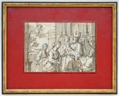 18th century FRENCH SCHOOL
The Presentation...