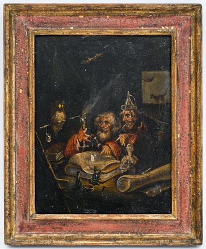 Attributed to Eugenio LUCAS VELASQUEZ (1817-1870)
Interior...