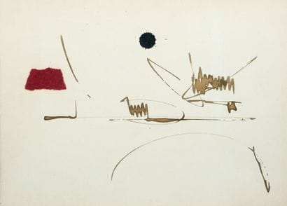 Georges MATHIEU (1921-2012)
Greeting card...