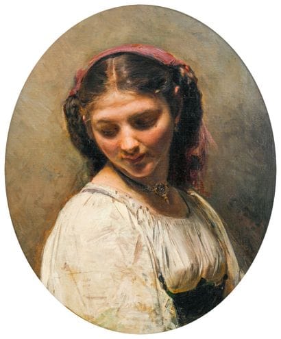 Henri Leopold GIRARDET (1848-1917)
Portrait...