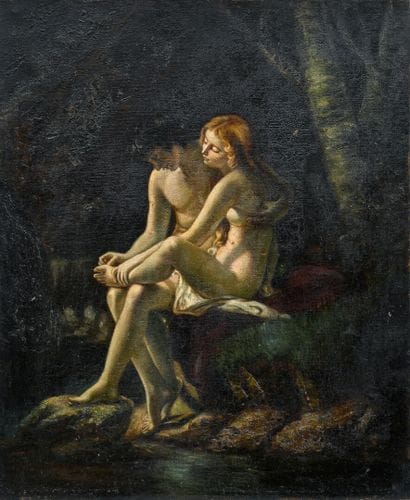 Follower of Louis HERSANT
Daphnis and Chloe...