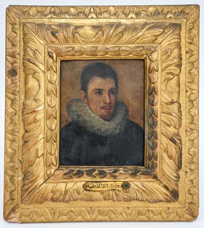 CLOUET SCHOOL
Portrait of a man with a strawberry
Oil...