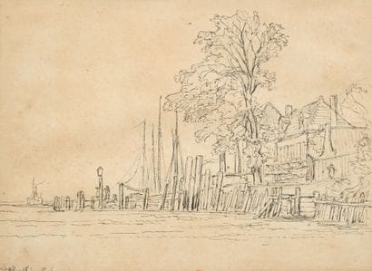 Attributed to Johan-Barthold JONGKIND
Dordt,...