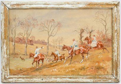 Karl REILLE (1886-1974/75)
The débuché
Watercolor...