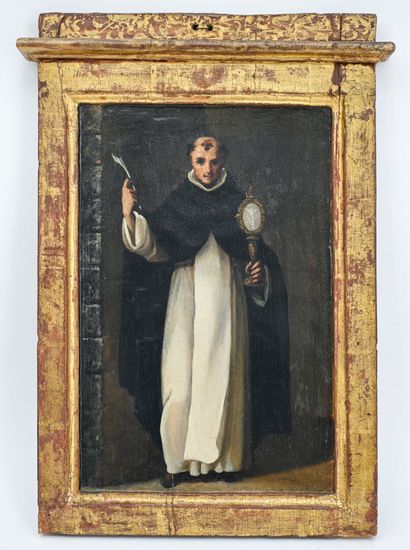 18th century FRENCH SCHOOL
Saint Dominique
Oil...