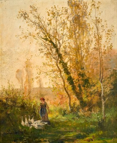 Fernand LABRUYERE (19th century)
The goose...