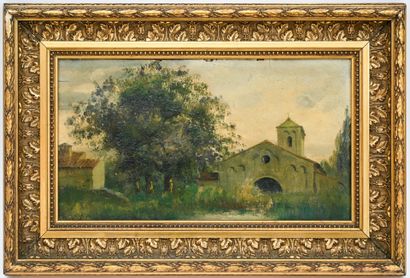 Modest URGELL Y INGLADA (1839-1919)
Landscape...
