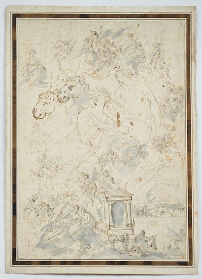18th CENTURY ITALIAN SCHOOL
Study
Ink and...