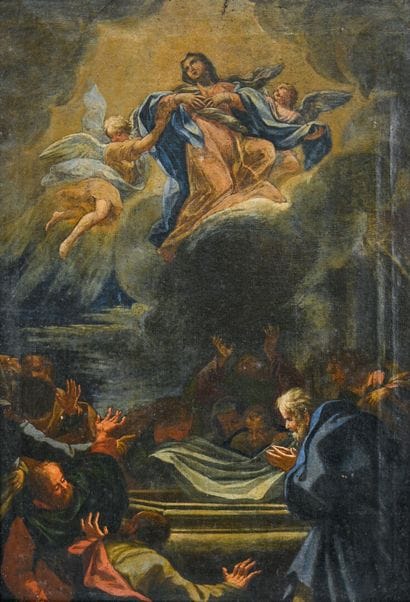 ROMAN SCHOOL C. 1700, entourage of Michele...