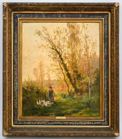 Fernand LABRUYERE (19th century)
The goose...