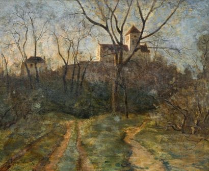 Paul Désiré TROUILLEBERT (1829-1900)
Autumn
Oil...