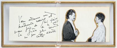 Georges MATHIEU (1921-2012)
Greeting card...