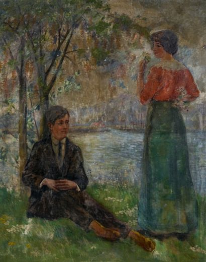 Jules Van de VEEGAETE (1886-1960)
The two...