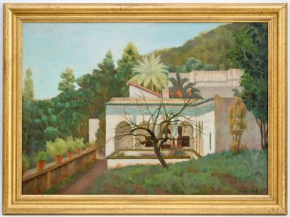 Jacques WOLF (1896-1956)
Villa Abd-el-Tif
Huile...