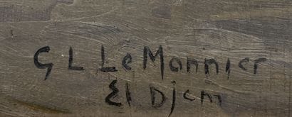 Gaston Louis LE MONNIER (1907-?)
El Djen..
Oil...