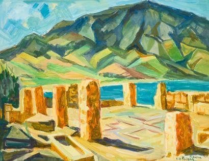 Georges LE POITEVIN (1912-1992)
Tipasa
Gouache...