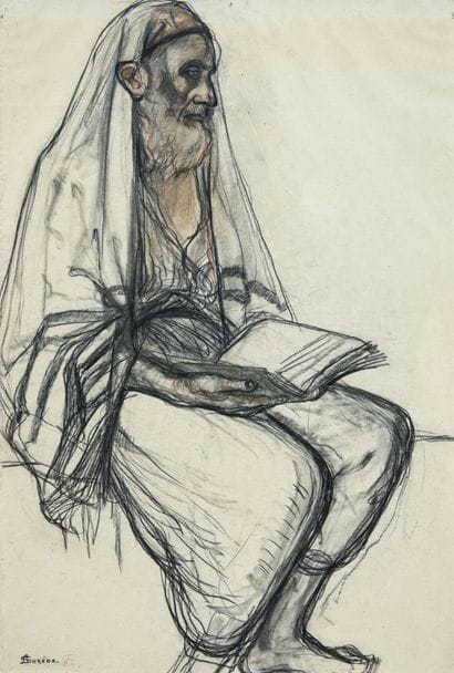 André SURÉDA (1872-1930)
Vieil homme juif...