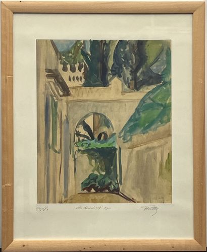 Pierre TELLIEZ (XXe)
Villa Abd El Tif, 1961
Gouache...