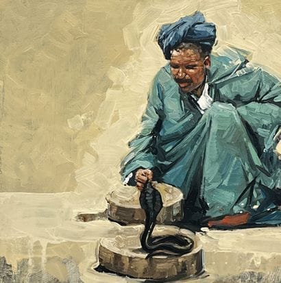 ORIENTALIST SCHOOL, 21st century
Charming...
