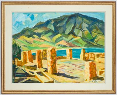 Georges LE POITEVIN (1912-1992)
Tipasa
Gouache...