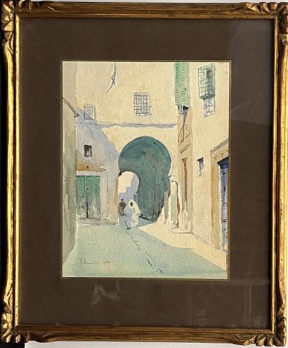 ORIENTALIST SCHOOL, 1932
Lively alley, Tunisia,...