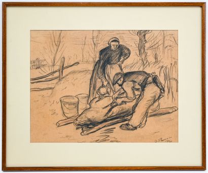 Jean LAUNOIS (1898-1942)
Cutting up a wild...