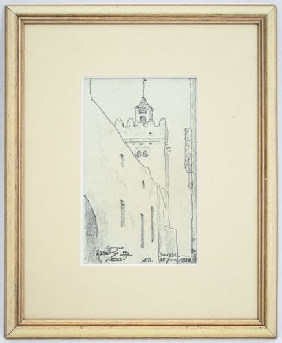 Alexandre ROUBTZOFF (1884-1949)
Minaret sur...