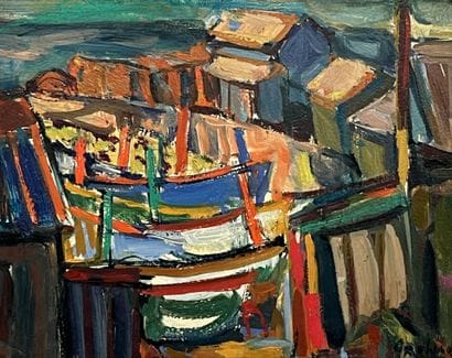 20th CENTURY ORIENTALIST SCHOOL
Boats in...