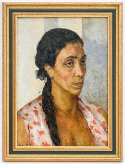 Jacques WOLF (1896-1956)
Femme à la tresse
Huile...
