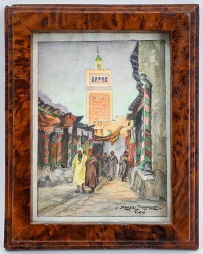 Marcel THIBAULT (1898-1944)
Ruelle animée,...