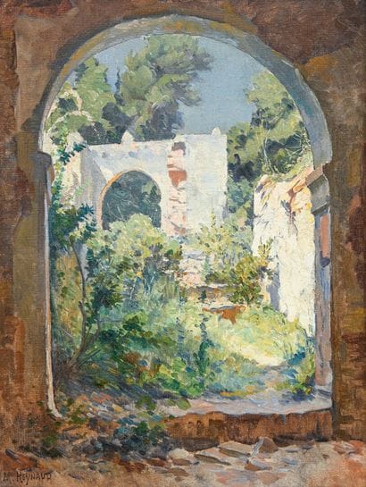 Marius REYNAUD (1860-1935)
Jardin algérien
Huile...