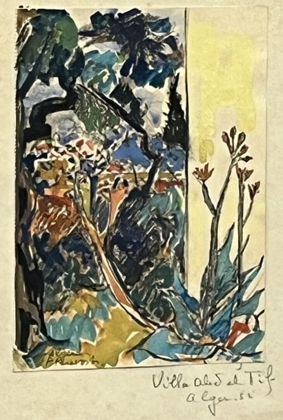 Pierre PRUVOST (1921-2008)
Villa Abd-el-Tif,...