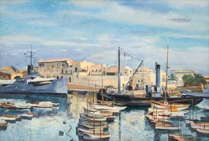 André HÉBUTERNE (1892-1979) 
Mediterranean...
