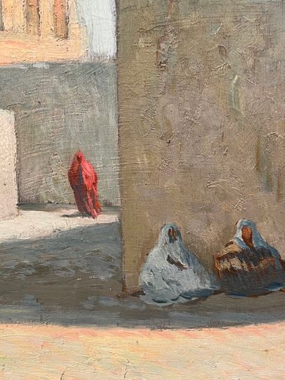 Gaston Louis LE MONNIER (1907-?)
El Djen..
Oil...