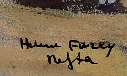 Hélène FAREY (1909-?)
Meftah
Gouache signed...