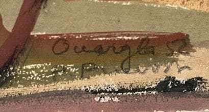 Pierre PRUVOST (1921-2008)
Ouargla, 1952
Watercolor...