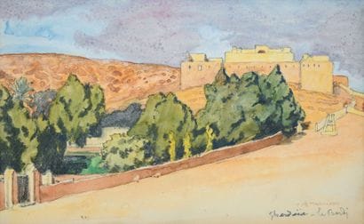 François Marie de MARLIAVE (1874-1953)
Ghardaïa
Watercolor...