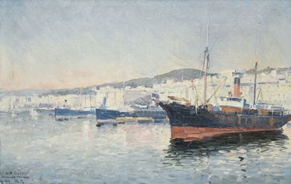 Attribué à Marius François REYNAUD (1860-1935)
Port...