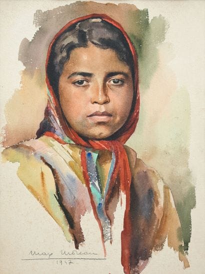 Max MOREAU (1902-1992)
Portrait of a Young...