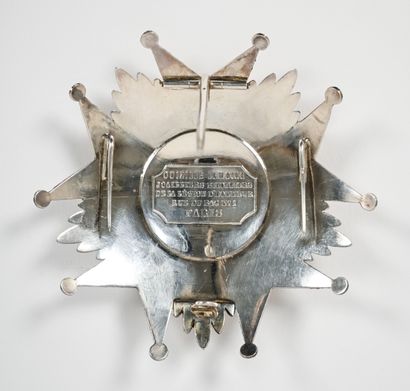 Plaque de grand-croix de la Légion d'Honneur...