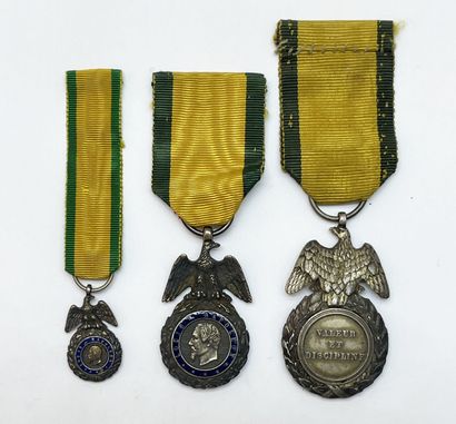 Lot of reductions and miniatures of IIIème...