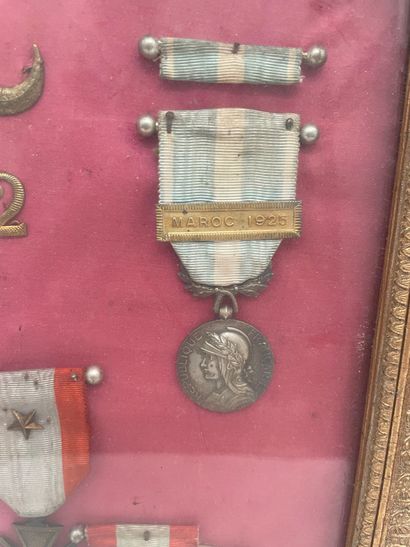 Frame relating to the memory of the Moroccan...