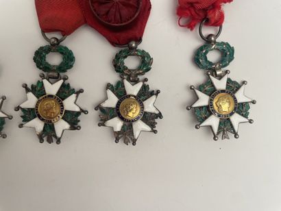 Lot of 8 chevalier de la légion d'honneur...