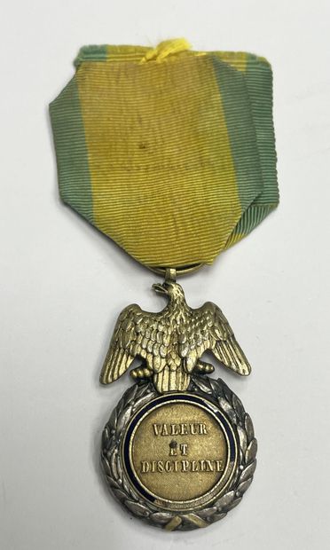 Second type military medal, Second Empire,...