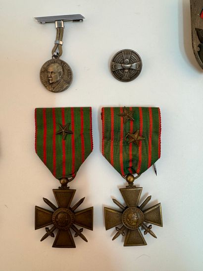 Lot of various French decorations relating...